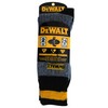 DeWALT Men's 2 Pack Wool Blend Boot Crew Socks (Black