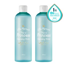 Beauty Recipe [1+1] Little Mermaid This Is Princess Cleansing Water 500ml / 뷰티레시피 [1+1] 리틀머메이드 디스 이즈 프린세스 클렌징워터 500ml