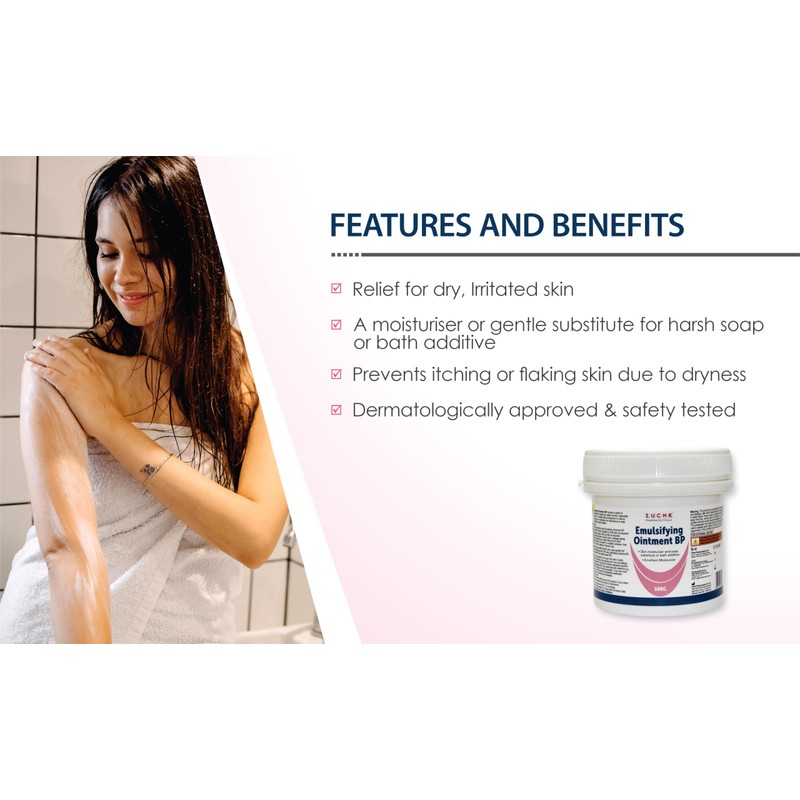 Emulsifying Ointment BP 500 GM | Bath emollient | Soap