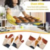 Boho Abstract Minimalist Aesthetic Oven Mitts and Pot Holders Sets,