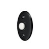 Solid Brass Standard Bell Button (Paint Black)