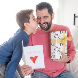 SaringSwoon Father's Day Wrapping Paper