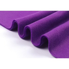 YYCRAFT 1 Yards Thick Soft Felt by The Yard Fabric 38 Inch Wide DIY Arts & Crafts Sewing-Purple