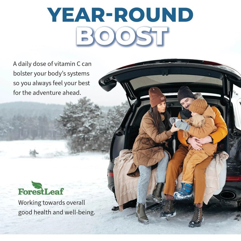 Forestleaf Liposomal Vitamin C 1000mg High Absorption Immune Support Vegan