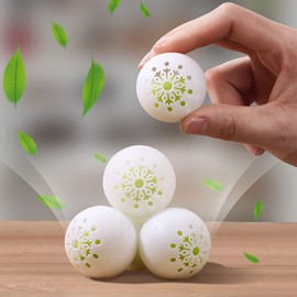 BESPORTBLE 18pcs Deodorizer Balls Shoe Cabinet Deodorant Balls Sneaker Air Freshener Balls Gym Bags Lockers Car Sneaker Odor Balls Shoe Deodorizers for Home Office