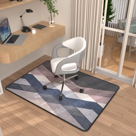 Placoot Heavy Duty Office Chair Mat for Carpet & Hardwood Floors, 48" x 36" Weight 3.5 lbs Floor Mat, Decorative Office Chair Mat, Desk Chair Mat for Carpeted Floors for Home Office