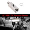 Stainless Steel Turbocharger Connector 1/8Inch BSPT Oil Pressure Sensor Tee