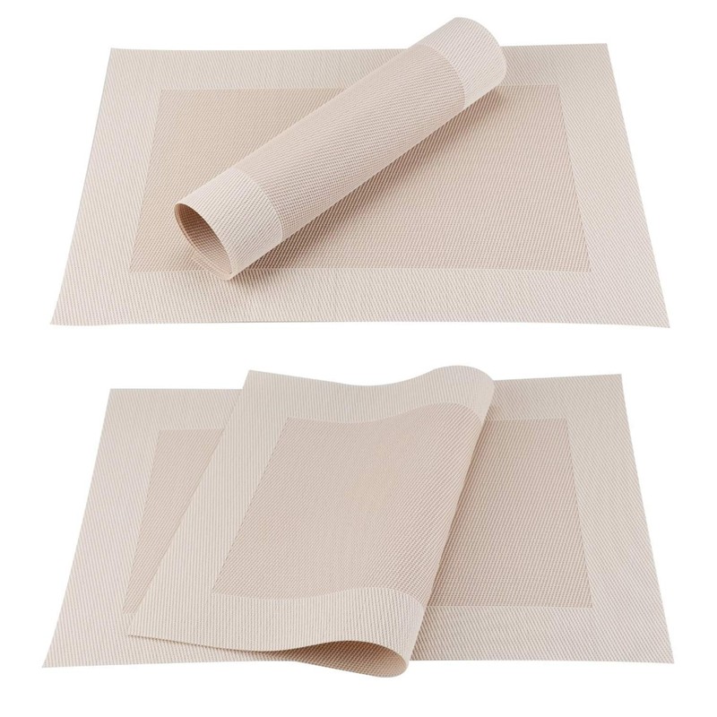 Topfinel ランチョンマット おしゃれ 北欧 全6色選択 防水 防汚 断熱 滑り止め お手入れ簡単