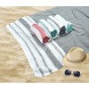 GLAMBURG Peshtemal Turkish Towel - Beach Towels Oversized 36x71 Set