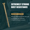 WELLOCKS #8 Deck Screws Kit, 150 PCS Tan Assortment with