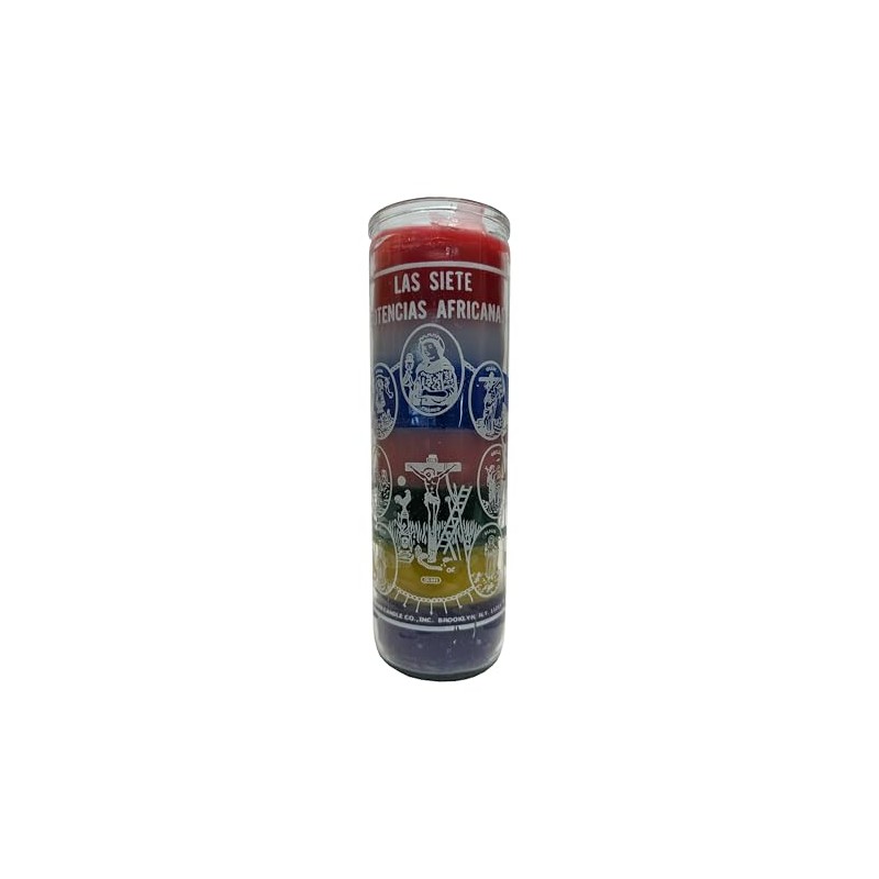 Seven African Powers (Las Siete Potencias Africanas) 7 Color Devotional