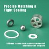 YUXIVCNE 20-3476 Inlet Valve Seal Repair Kit Compatible With Titan