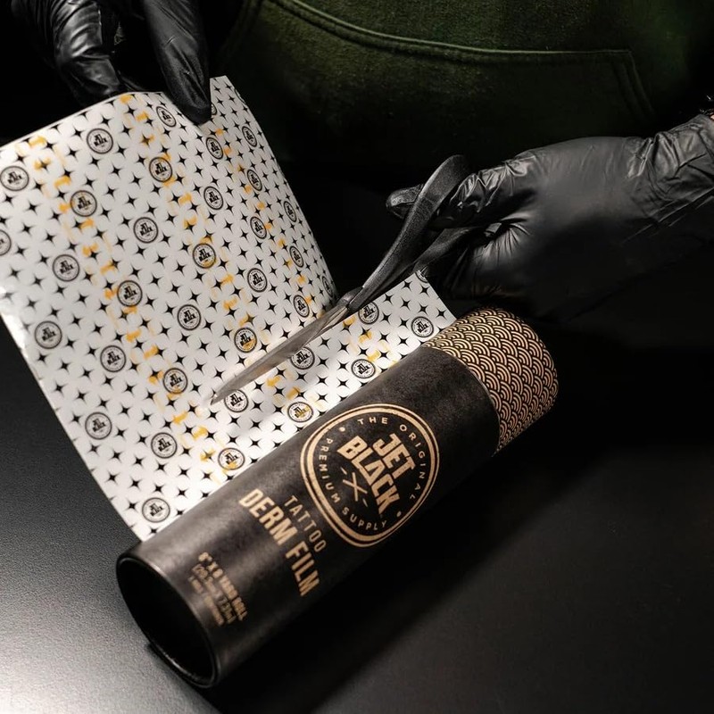 Jet Black Derm Film 10"