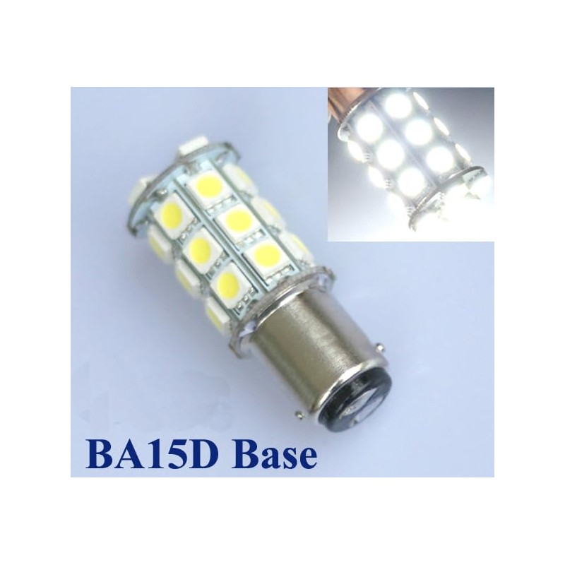 ShuoHui B15 B15D 12V-24V Bulb Bulb, B15d Bayonet Double Contact,