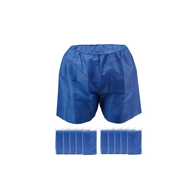 Tendencia Spa - Bóxer Desechable 20 Piezas (Azul)