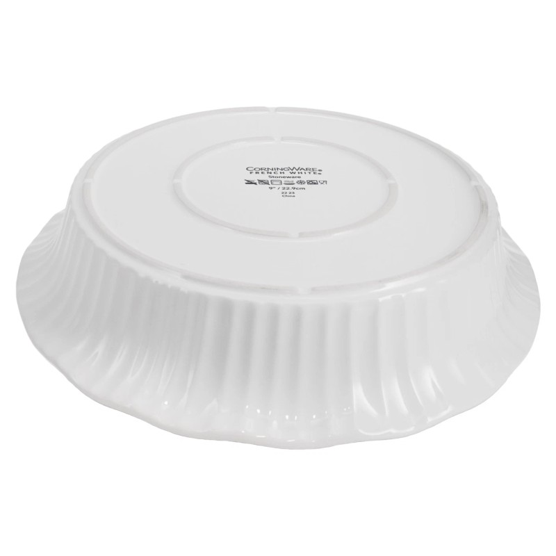 CorningWare FW111 French White 9 in Pie Plate