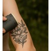 GREENDOOR Tattoo Pflege Stick Set 34g, Nachfüllsystem mit Case, Vegan,