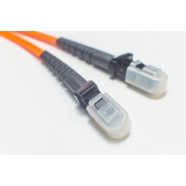 FiberCablesDirect MTRJ-MTRJ OM2 Fiber Patch Cable - 10Gb Duplex 50/125µm Multimode Corning Glass | 0.5M (1.64ft) | Bulk Networking, Data Centers, Telecom, Enterprise Applications