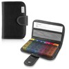 Tabtime Black Pill/Tablet Wallet, Weekly 7 Day Pill Box Organiser