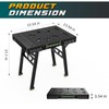 Foldable Work Bench,Easy Step Protable Work Table,34" W x 25"