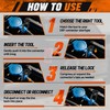 LStoneOS Fuel Line Disconnect Tool Set, 6 PCS DEF Line
