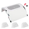 Biutee Nail Dust Extractor 80W Dust Extractor Nail Studio with