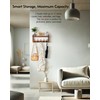 Exper City Coat Rack Wall Mount with Shelf, 17IN Wooden
