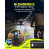 VICTGOAL Lampada anteriore per bicicletta omologata StVZO, 50 Lux LED