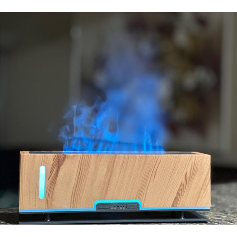 Diffuserlove Flame Diffuser Essential Oil Diffusers 200ml Fireplace Aroma Diffusers