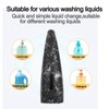 Soap Dispenser, 300 ml, Marble Black, Automatic Soap Dispenser, Infrared