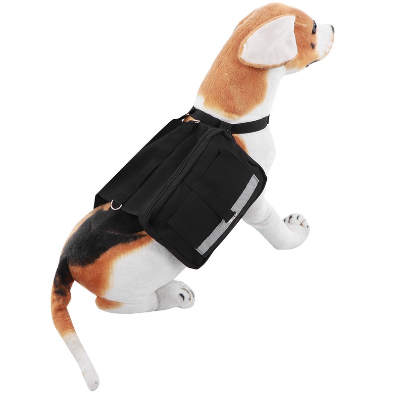 Reflective Stripe Canvas Bag Outdoor Sports Multifunction Large Capacity Pack