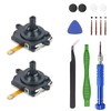 JIVELER 2pcs Replacement Quest 2 Thumb Stick Repair Parts for