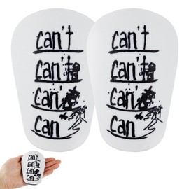 Mini Shin Pads, Children Adult Football Shin Pads Comes High-Strength PP Leg Protectors for Lightweight Protective Equipment (J)