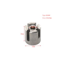 316 Marine Grade Stainless Stee Cross Wire Rope Clips 5/16" Wall Trellis System Cable Clamps M16 x 8mm Pack of 2 pcs