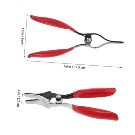 FELTECHELECTR Automobile Hose Clamp Pliers Versatile Hose Separator Tool for DIY Repairs Efficient Water Clamp Durable Design for Automotive Use