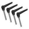 uxcell 4pcs Clamping Lever Handles, M8 x 60mm 304 Stainless