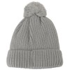 Anshapoy 435-1023 Kids' Knit Cap, Boa Back, gray