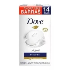 Dove Jabón En Barra Dove Original 14 Pzas De 135 G C/u Msi