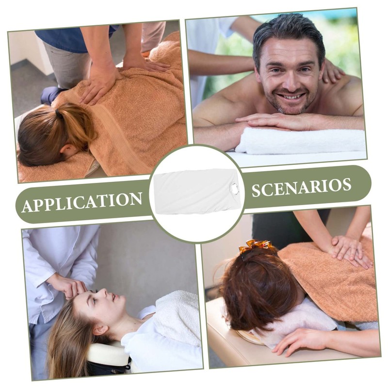 BIUDECO Breathable Sturdy Massage Sheet with Face Hole Reusable Spa