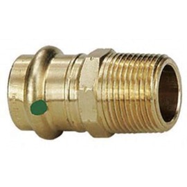 Viega ProPress Adapter, 1/2" x 3/8", Bronze (79210)
