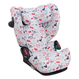 JYOKO Kids Cover Compatible with Cybex Solution G I-Size (Dino Party)