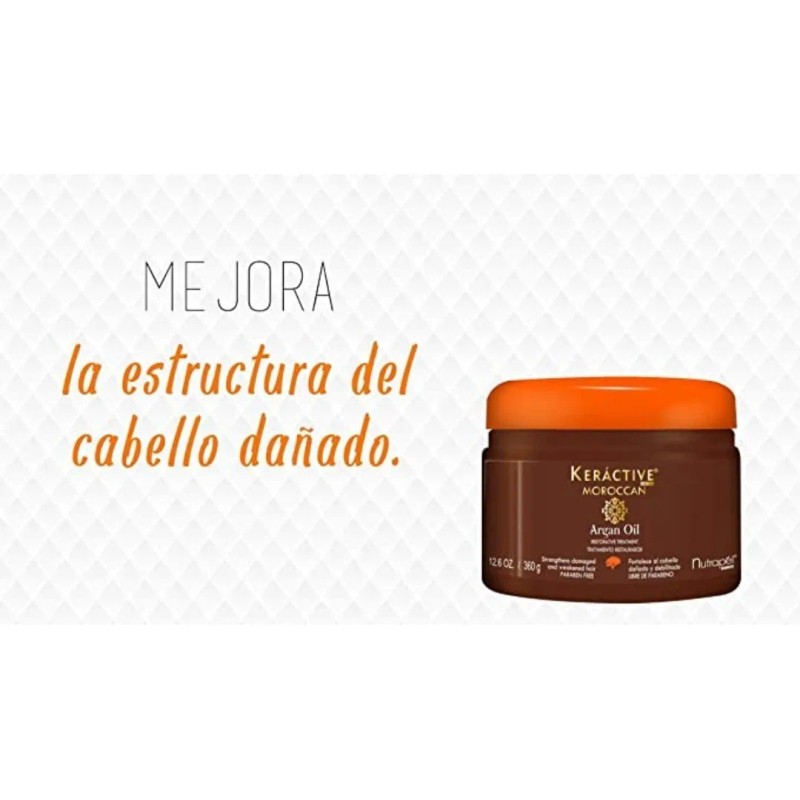 Mascarilla Argan Nutrapel Keractive Moroccan Sin Parabenos
