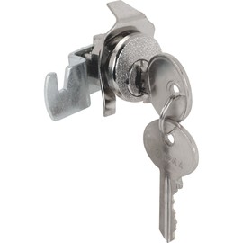 Prime-Line S 4138 Mailbox Lock – Replacement, Multipurpose Mailbox Lock for Several Brands – ILCO 1003M Keyway, Opens Counter-Clockwise with 90º Rotation, Nickel Finish (1 Set)