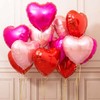 32 inch Heart Shape Balloons Red Colour Valentines Day Foil