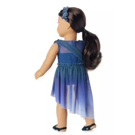 American Girl 18" Full Size Doll Dance Outfit Rehersal to Recital Blue New w/Box