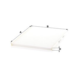 Original MANN-FILTER Interior Filter CU 28 004 – For passenger cars