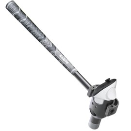 HaiZiVR VR Golf Club Attachment Compatible with Meta Quest 3/Quest 3S, Aluminium Golf Club Handle for Golf +, 90 Degree Design VR Golf Simulator Grip Keep Tracking (Left)