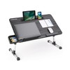 NEARPOW Laptop Bed Tray Table, Height & Angle Adjustable Portable