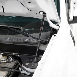 Redline Tuning 21-11041-02 Hood QuickLIFT Plus System Compatible with Ford Maverick 2022+ (All Black Components - Bolt in System)