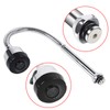 304 Stainless Steel Swivel Spout, Extension Kitchen Sink Faucet Pipe